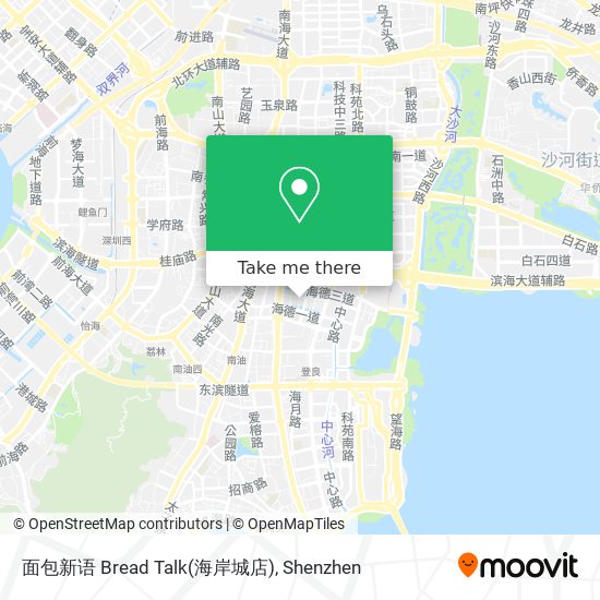 面包新语 Bread Talk(海岸城店) map