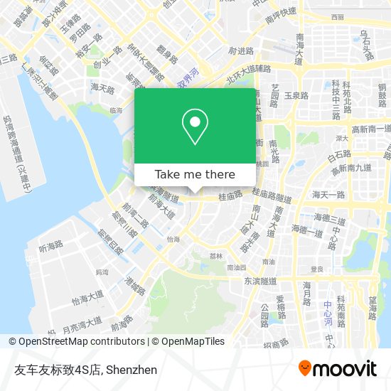 友车友标致4S店 map