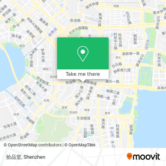 拾品堂 map