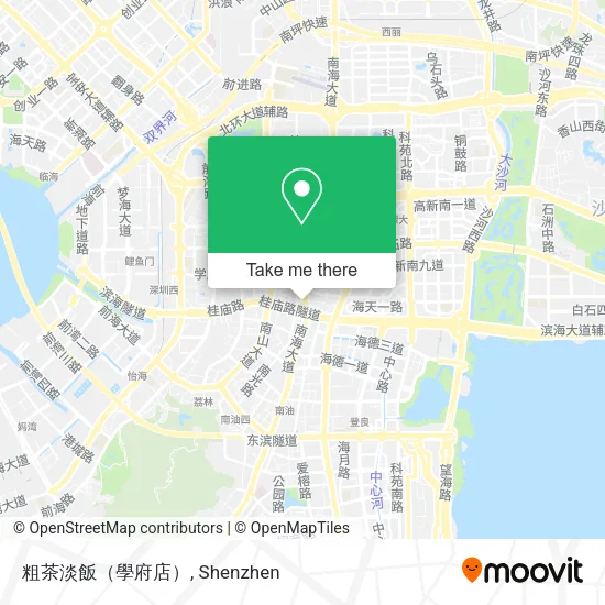 粗茶淡飯（學府店） map