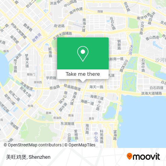 美旺鸡煲 map