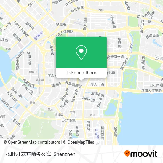 枫叶桂花苑商务公寓 map