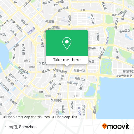 牛当道 map