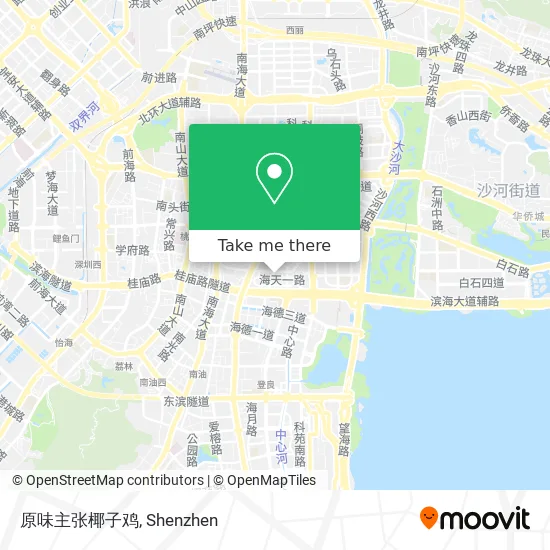 原味主张椰子鸡 map