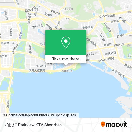 柏悦汇 Parkview KTV map
