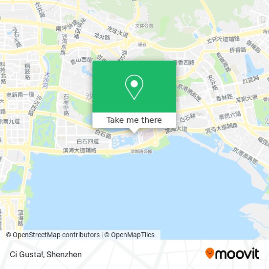 Ci Gusta! map