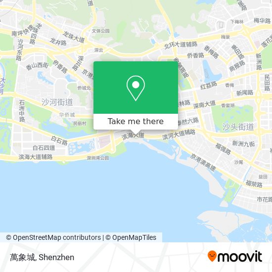 萬象城 map