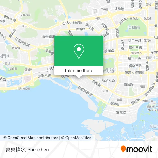 爽爽糖水 map
