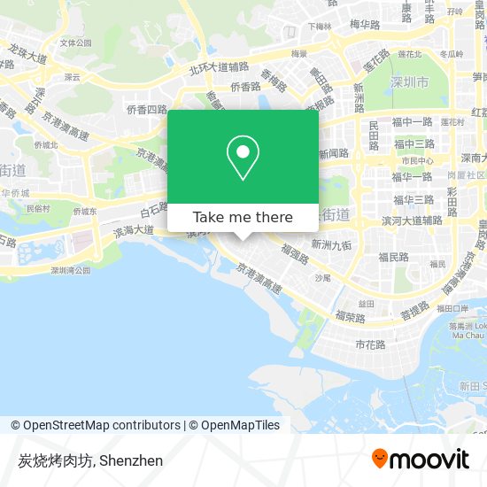 炭烧烤肉坊 map