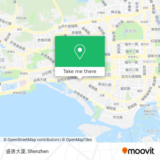 盛唐大厦 map