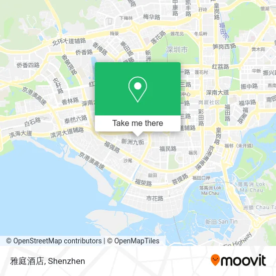 雅庭酒店 map