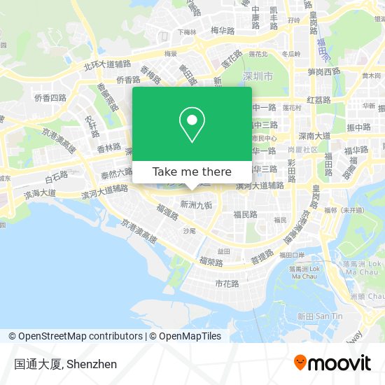 国通大厦 map