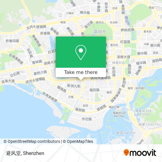 避风堂 map