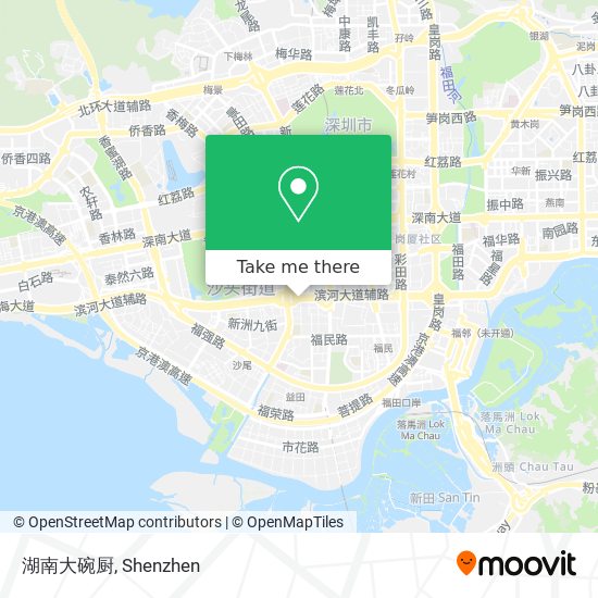 湖南大碗厨 map