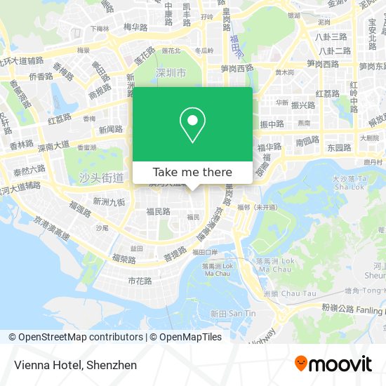 Vienna Hotel map