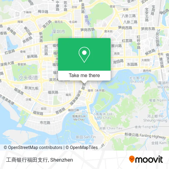 工商银行福田支行 map