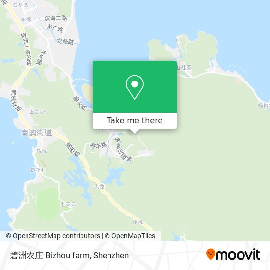 碧洲农庄 Bizhou farm map