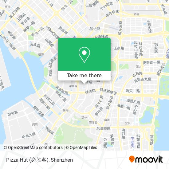 Pizza Hut (必胜客) map
