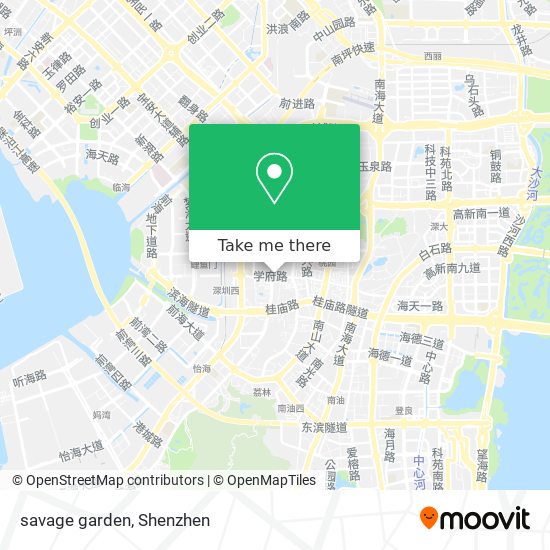 savage garden map