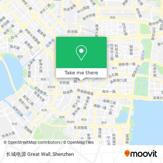 长城电源 Great Wall map