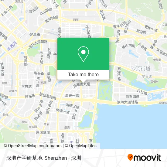 深港产学研基地 map