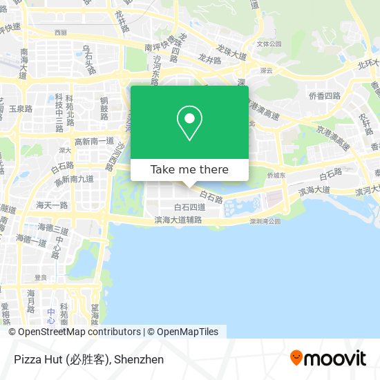 Pizza Hut (必胜客) map