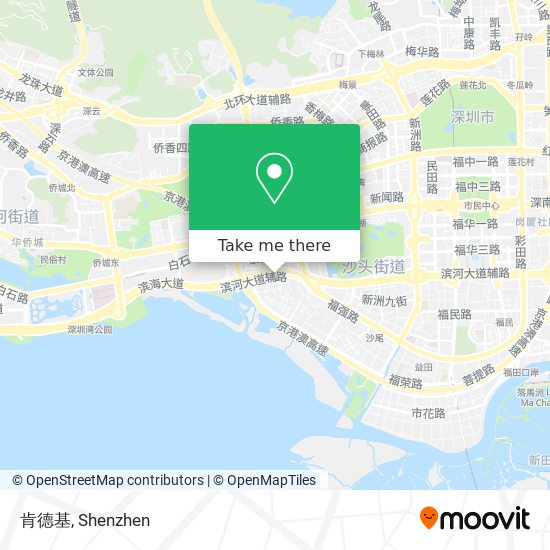 肯德基 map