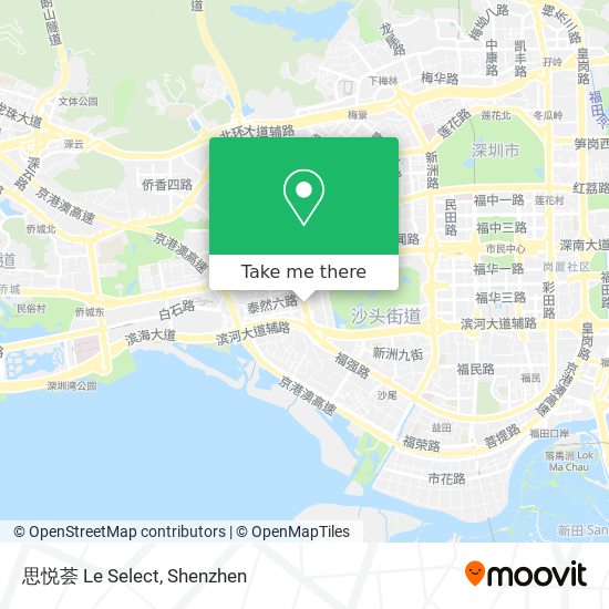 思悦荟 Le Select map