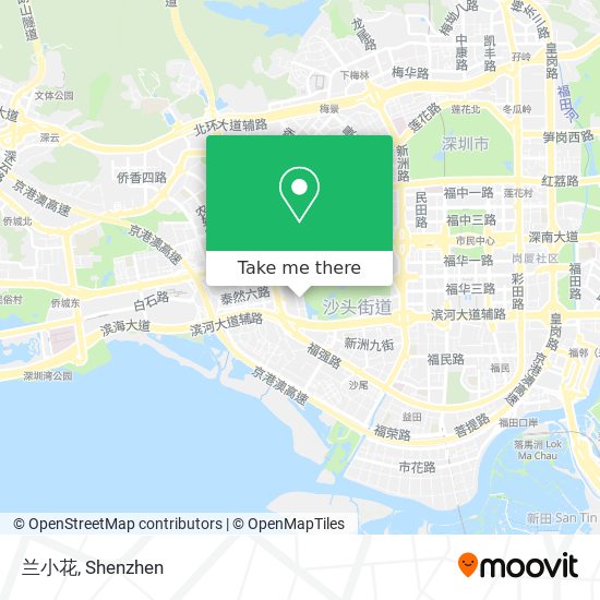 兰小花 map