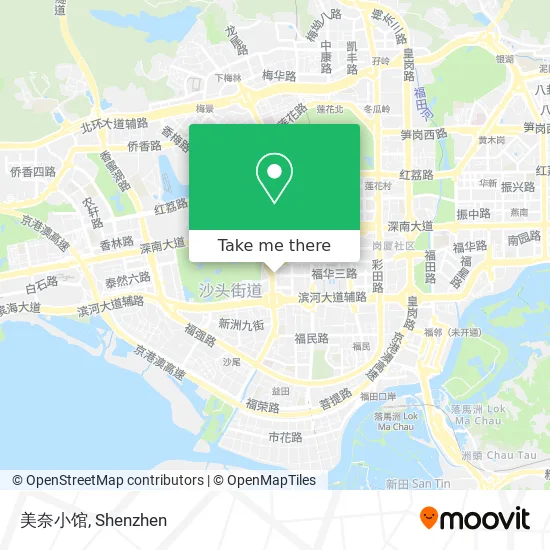 美奈小馆 map