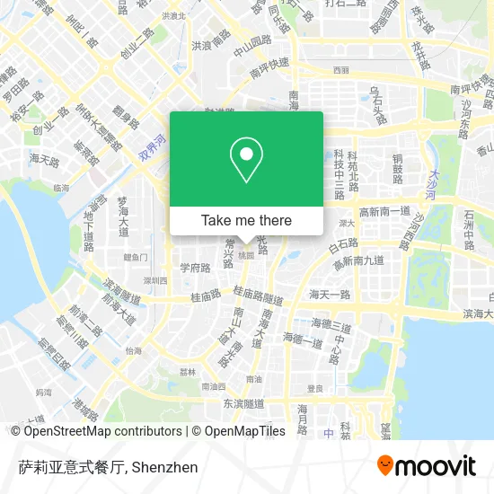 萨莉亚意式餐厅 map