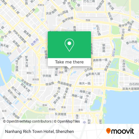 Nanhang Rich Town Hotel map