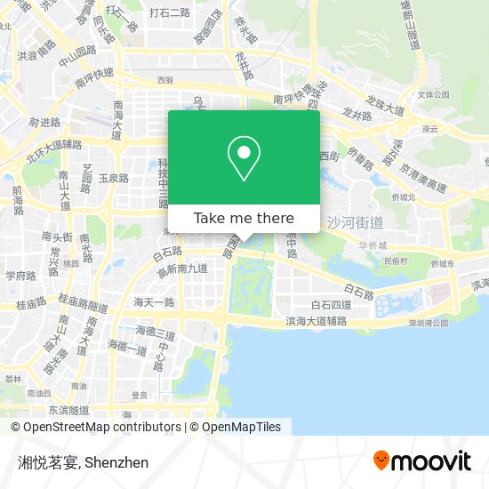湘悦茗宴 map