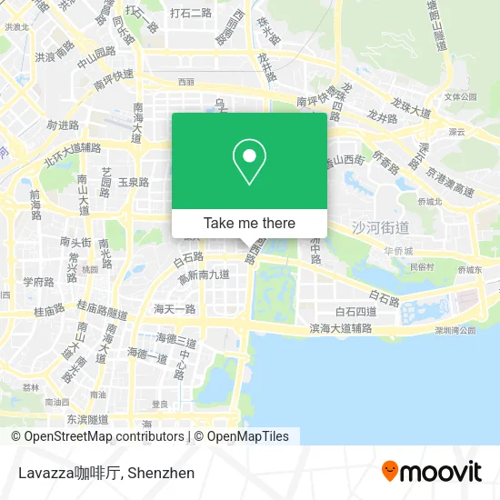 Lavazza咖啡厅 map
