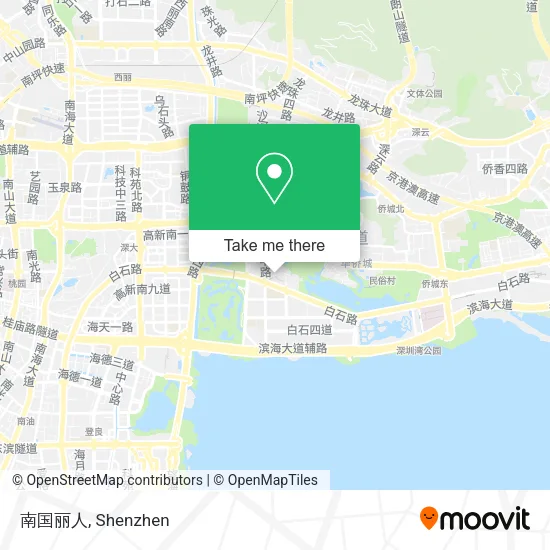 南国丽人 map