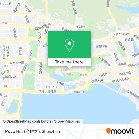 Pizza Hut (必胜客) map