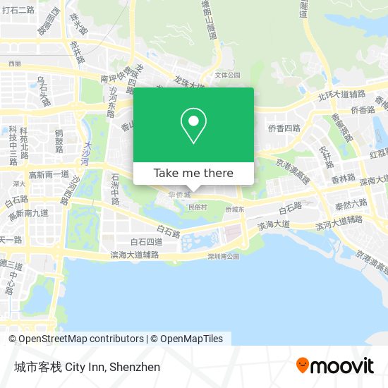 城市客栈 City Inn map