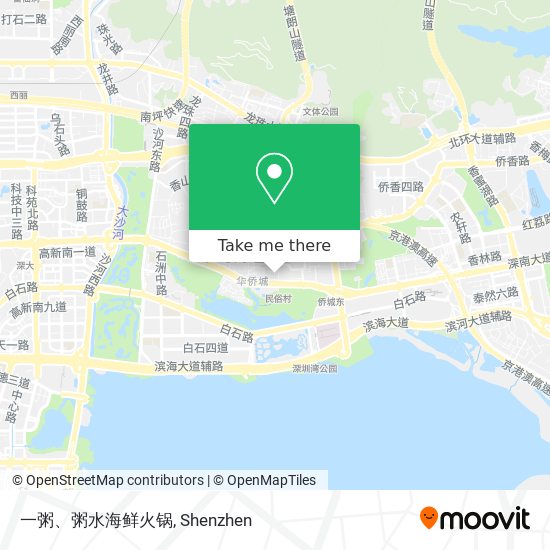 一粥、粥水海鲜火锅 map