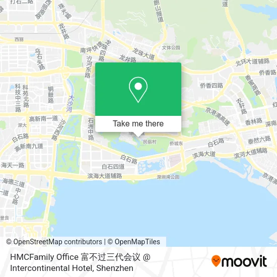HMCFamily Office 富不过三代会议 @ Intercontinental Hotel map