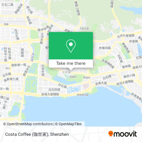 Costa Coffee (咖世家) map