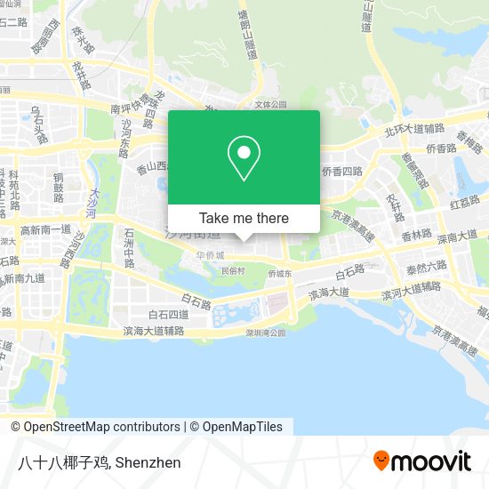 八十八椰子鸡 map