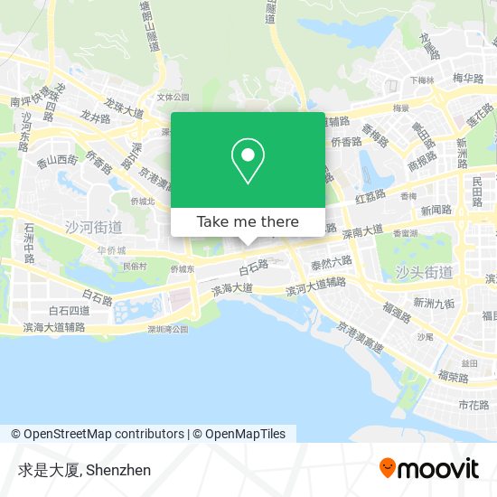 求是大厦 map