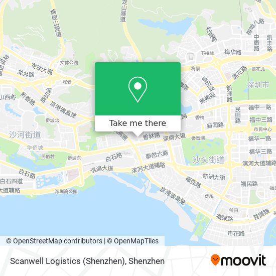 Scanwell Logistics (Shenzhen) map