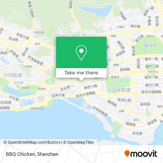 BBQ Chicken map