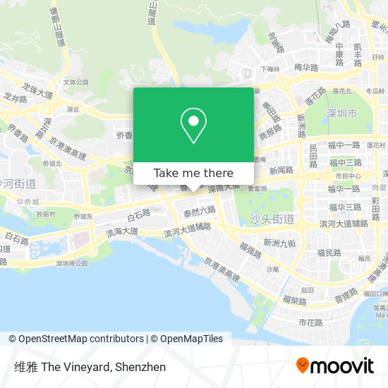 维雅 The Vineyard map