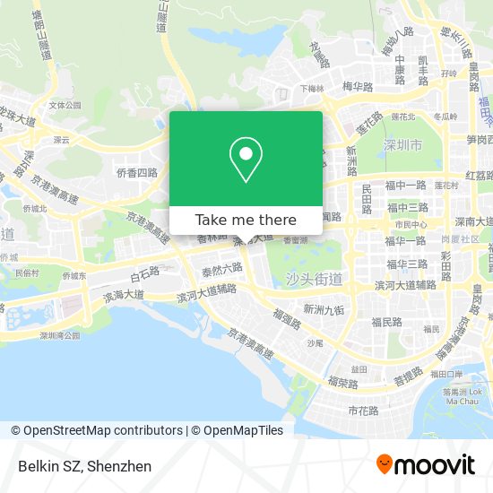 Belkin SZ map