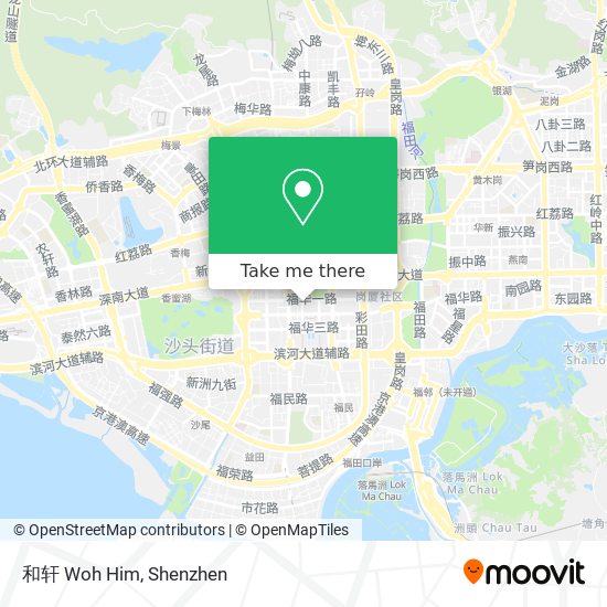 和轩 Woh Him map