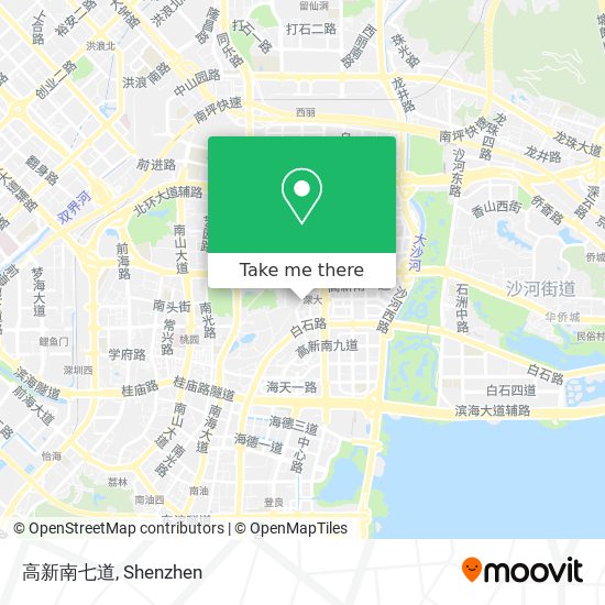 高新南七道 map