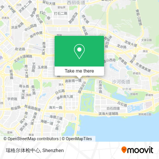 瑞格尔体检中心 map