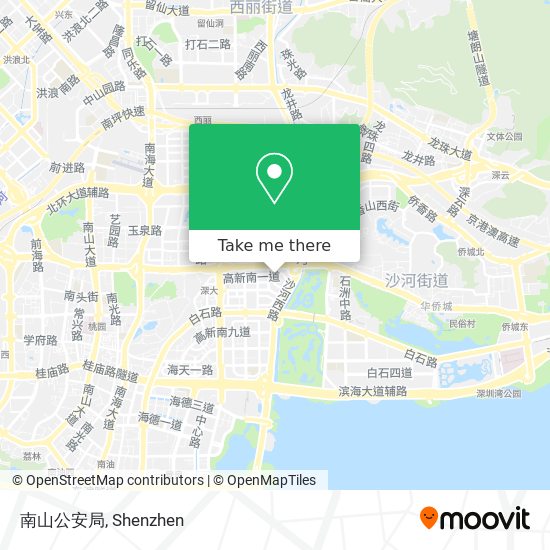 南山公安局 map